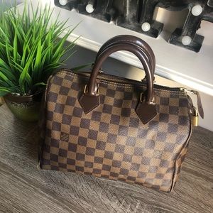 Louis Vuitton Damier Ebene Speedy 25